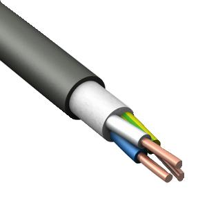 Кабель ВВГнг(А)-LS 3х2.5 (N PE) 0.66кВ (уп.100м) Конкорд 202