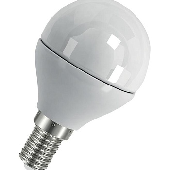 Лампа светодиодная LED Value LVCLP60 7SW/830 шар матовая E14 230В 10х1 RU OSRAM 4058075579620