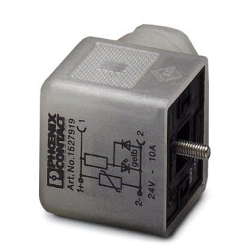Модуль штекерный для электромагнитного клапана SACC-V-3CON-PG9/A-1L-SV 24В Phoenix Contact 1527919