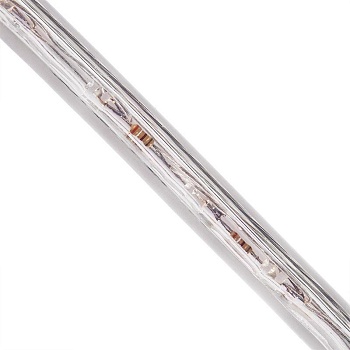 Шнур светодиодный Дюралайт фиксинг 2Вт 10мм 24LED/м тепл. бел. (уп.100м) Neon-Night 121-126-3
