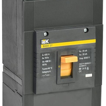 Выключатель автоматический 3п 400А 35кА ВА 88-37 IEK SVA40-3-0400