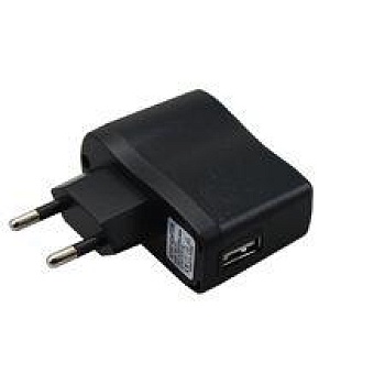 Устройство зарядное сетевое USB 220В (СЗУ) (5В 1000мА) черн. Rexant 16-0239
