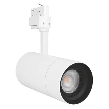 Светильник светодиодный TRACKLIGHT SPOT ZOOM D85 25Вт 4000К 97R 1500лм спот трековый угол пучка 25град. диммир. бел. WT LEDVANCE 4058075335783