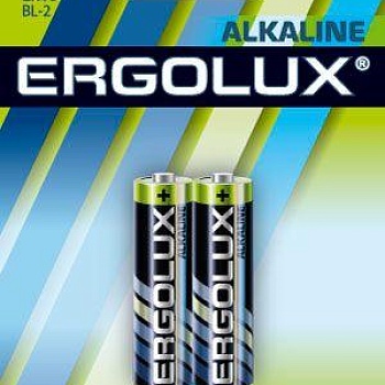 Элемент питания алкалиновый LR03 BL-2 1.5В Alkaline (блист.2шт) Ergolux 11743