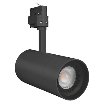 Светильник светодиодный TRACKLIGHT SPOT ZOOM D85 25Вт 4000К 97R 1500лм спот трековый угол пучка 25град. диммир. черн. BK LEDVANCE 4058075335820