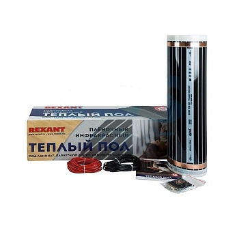 Комплект "Теплый пол" (пленка) Ultra RXM 220-0.5-2 (440Вт/0.5х4м/S обогрева: 2кв.м) Rexant 51-0503-4