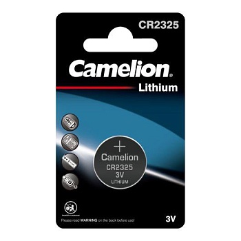 Элемент питания литиевый CR CR2325 BL-1 (блист.1шт) Camelion 5112