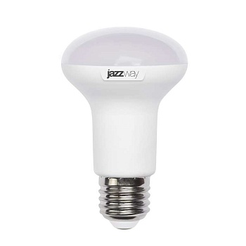 Лампа светодиодная PLED-SP R63 8Вт 3000К тепл. бел. E27 630лм 230В JazzWay 1033642