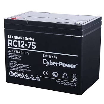 Батарея аккумуляторная SS 12В 75А.ч CyberPower RC 12-75