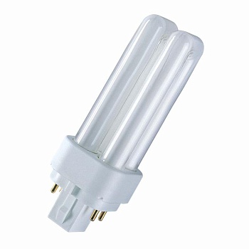 Лампа люминесцентная компакт. DULUX D 18W/840 G24d-2 OSRAM 4050300012056