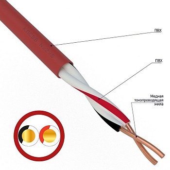 Кабель КПСВВ 1х2х0.75 (м) Rexant 01-4851