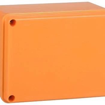 Коробка распаячная огнестойкая ПС 150х110х85 6P 6кв.мм IP44 гладкие стенки IEK UKF20-150-110-085-6-6-09