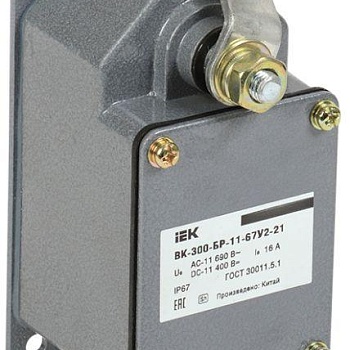 Выключатель концевой ВК-300-БР-11-67У2-21 IP67 IEK KV-1-300-1