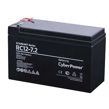 Батарея аккумуляторная SS 12В 7.2А.ч CyberPower RC 12-7.2