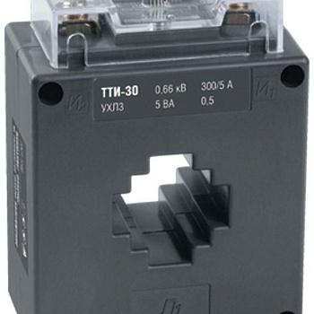 Трансформатор тока ТТИ-30 250/5А кл. точн. 0.5S 5В.А IEK ITT20-3-05-0250