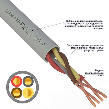 Кабель КПСнг(А)-FRLSLTx 2х2х2.5 (м) Rexant 01-4941