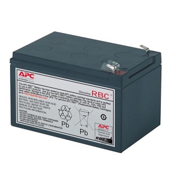 Аккумулятор ИБП 12В 12А.ч Battery replacement kit for BP650I SUVS650I RBC4 APC 15299