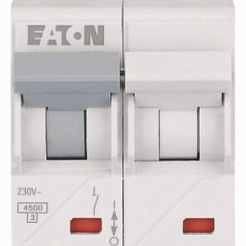 Выключатель автоматический модульный 2п (1P+N) B 63А HL-B63/1N EATON 194747
