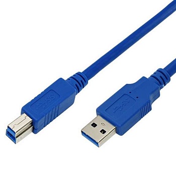 Шнур штекер USB A 3.0 - штекер USB B 3.0 5м Rexant 18-1607