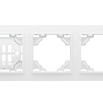 Рамка 3-м Минск горизонтальная бел. Basic EKF ERM-G-303-10