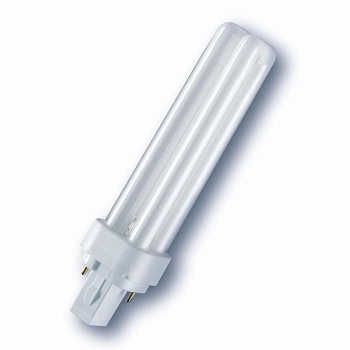 Лампа люминесцентная компакт. DULUX D/E 26W/830 G24q-3 OSRAM 4050300327235