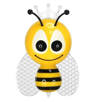 Ночник LED УЛ-3А Пчела фотоэл. 0.5Вт 220В желт. ULTRA LIGHT 000000000942